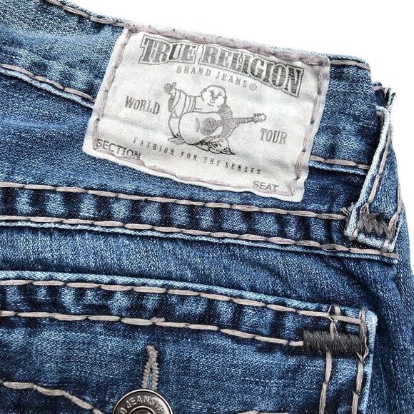 True Religion Jeans Size 29 RICKY Blue - Picture 10 of 11
